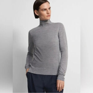 Gazelle Women's Small Gray Turtleneck Sweater Long Sleeve Top NWT Casual Classic